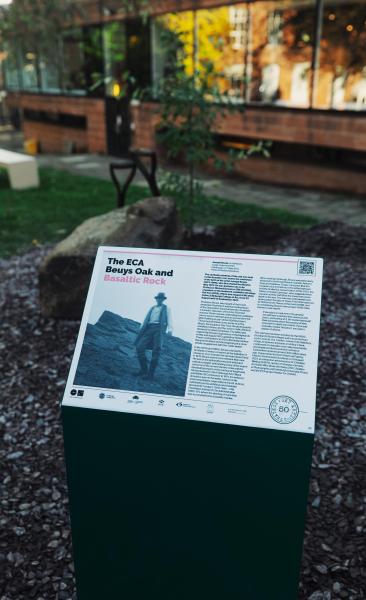 SGA50 Beuys oak planting ceremony, Edinburgh College of Art, 15 October 2021