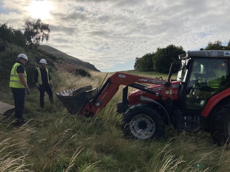 SGA50 Historic Environment Scotland Extraction Team: Kenneth Steven, David McFarlane, Fraser Abernethy 3