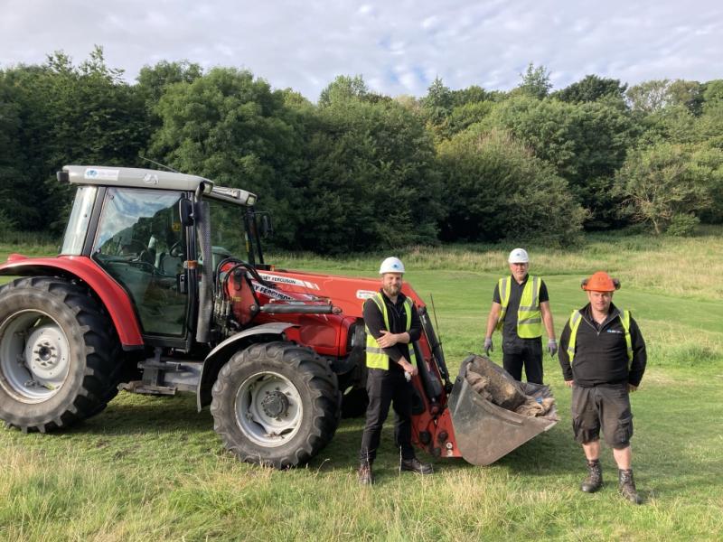 SGA50 Historic Environment Scotland Extraction Team: Kenneth Steven, David McFarlane, Fraser Abernethy 5