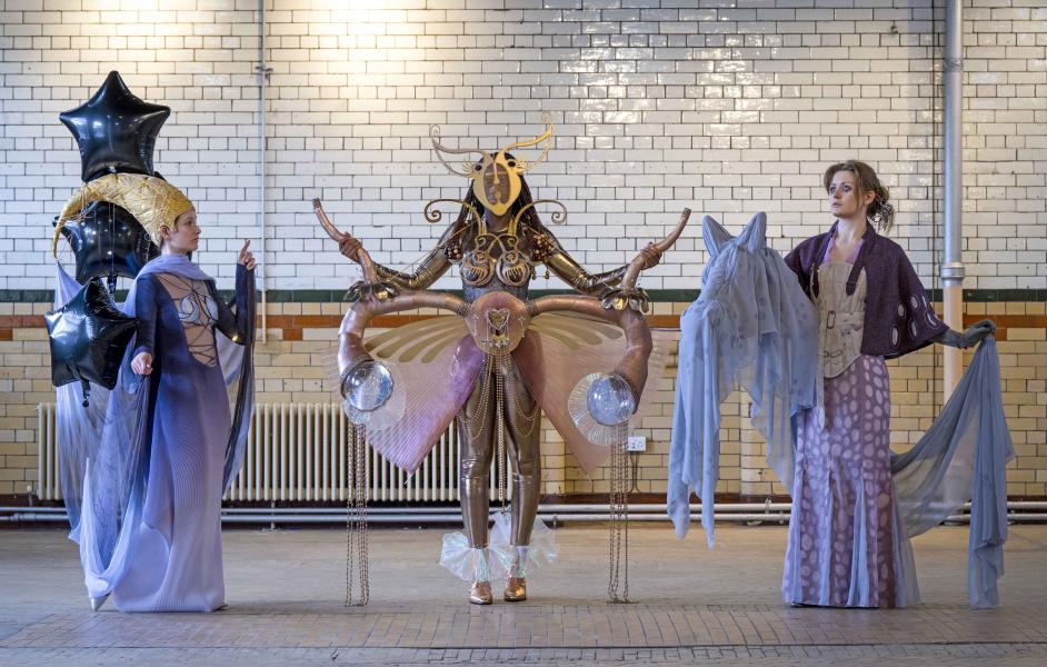 L-R – Sleep – Mid World Dancer – Lady in the Grey