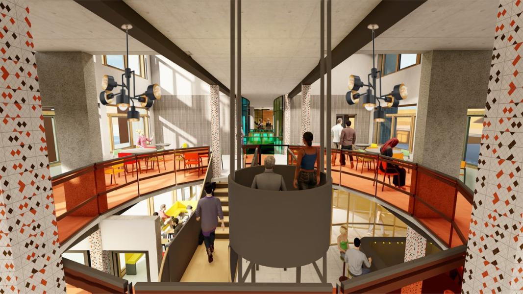 Karla Spahic’s Interior, Architectural and Spatial Design project, harmoneED, scrutinizes how objects and people move in relatio
