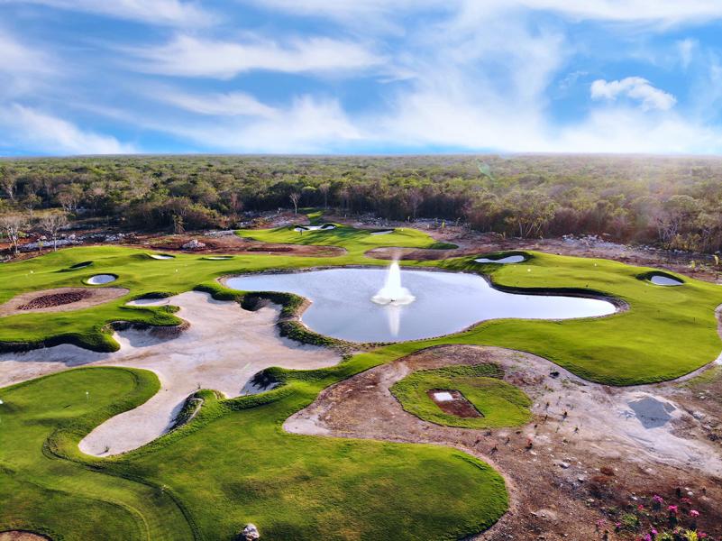 Wellness Golf Chablé designed by Edinburgh graduate Agustín Pizá