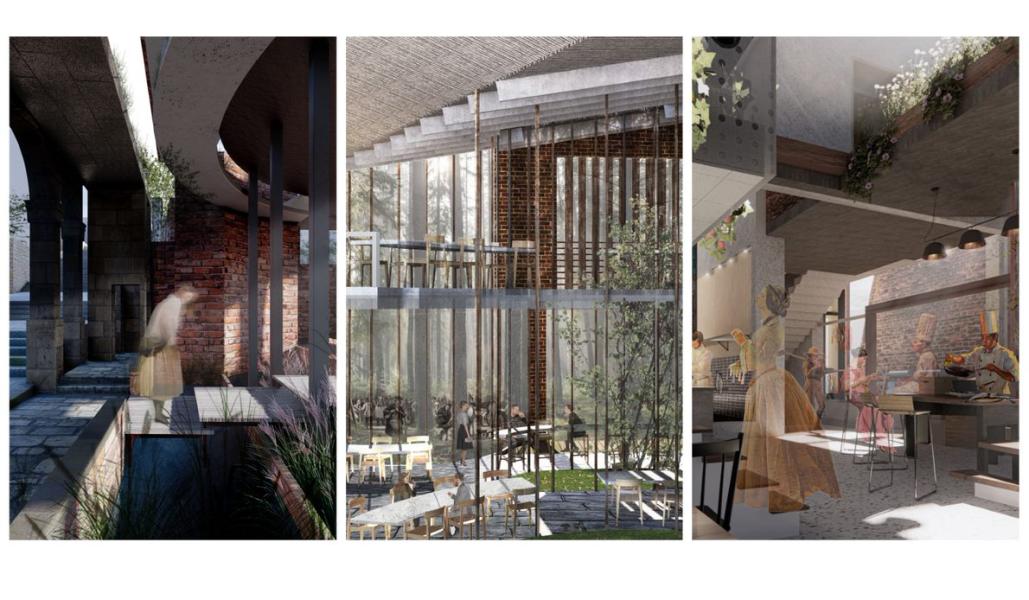 Yi Zhang’s Architecture and Urban Design portfolio is part of group project with fellow student’s Chen Lu, Wang Tzuyen, Wang Wei