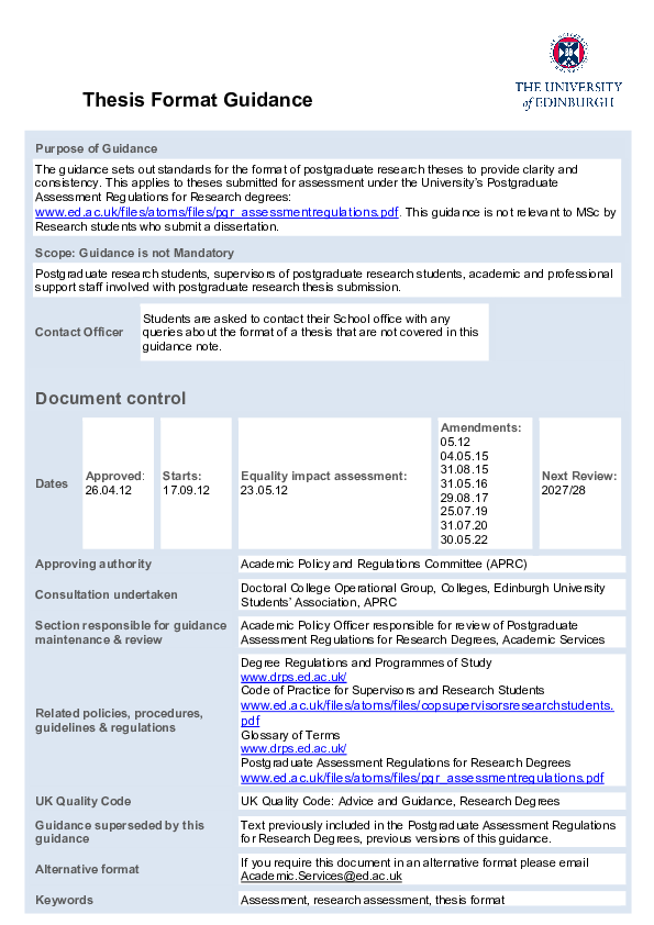 thesis submission polimi